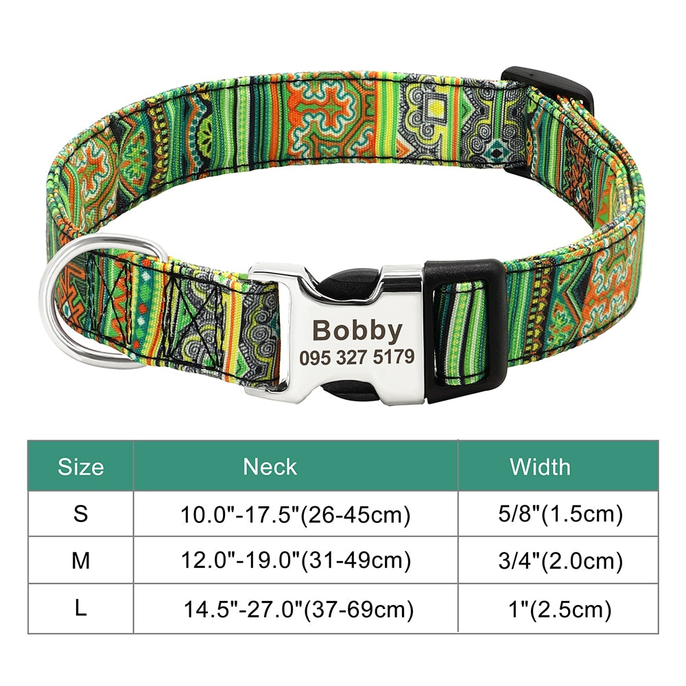 Custom Large Dog Collar