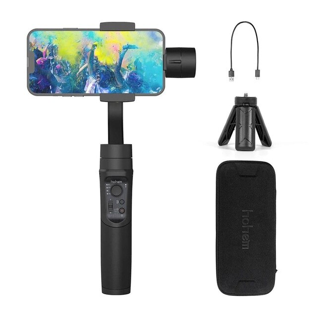 Hohem iSteady Mobile Plus Gimbal 3-Axis Handheld Stabilizer for Smartphone Android and iPhone 13,12,11 PRO 2022 Upgraded Version