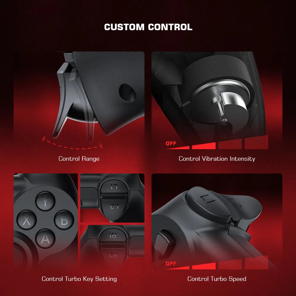 GameSir T3s Bluetooth 5.0 Wireless Gamepad Switch Game Controller for Nintendo Switch Android Smartphone Apple iPhone and PC