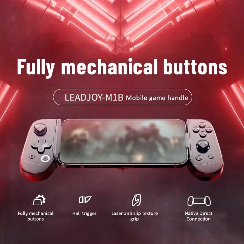 LEADJOY M1B for IPhone Gamepad Joystick for Xcloud 3DS Games for Xbox Game Pass Gaming Controller for Apple IPhone IOS 13.0