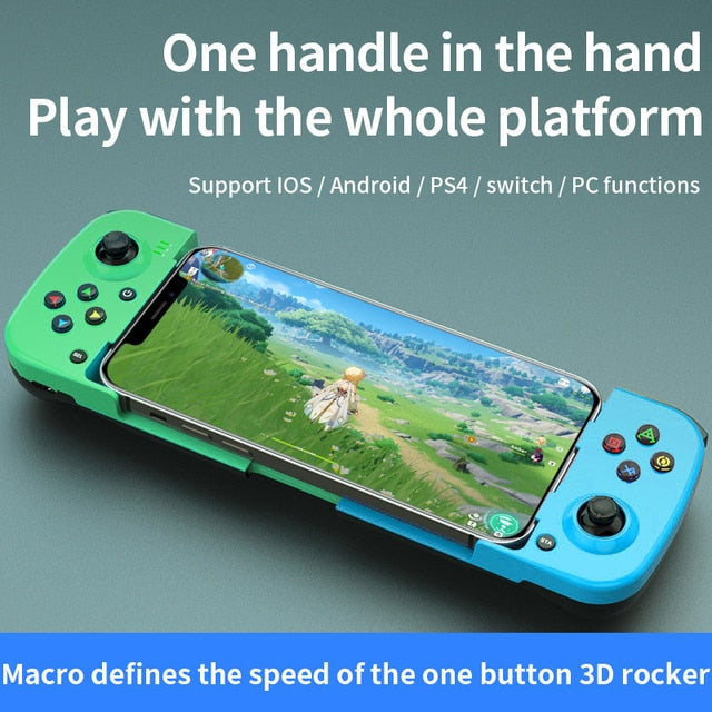 D3/D6/D7 Wireless BT 5.0 Stretchable Game Controller For Phone Android IOS Gamepad Joystick Retractable Gamepad For PS4 Switch