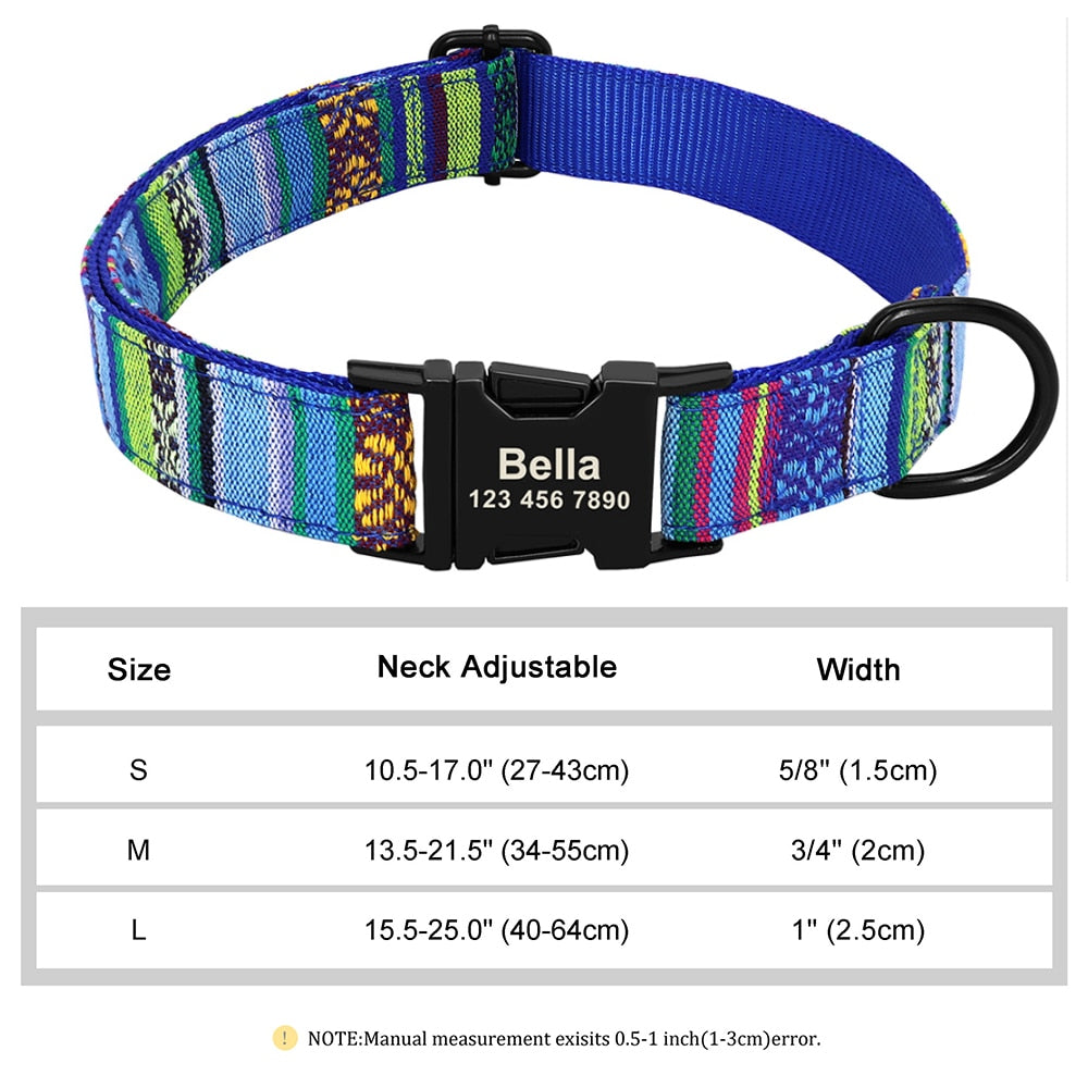 Custom Large Dog Collar