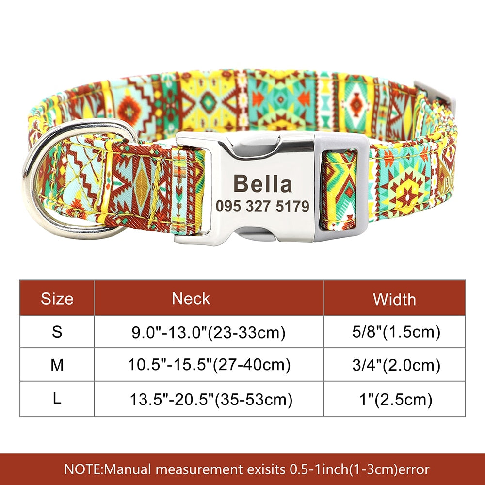 Custom Large Dog Collar