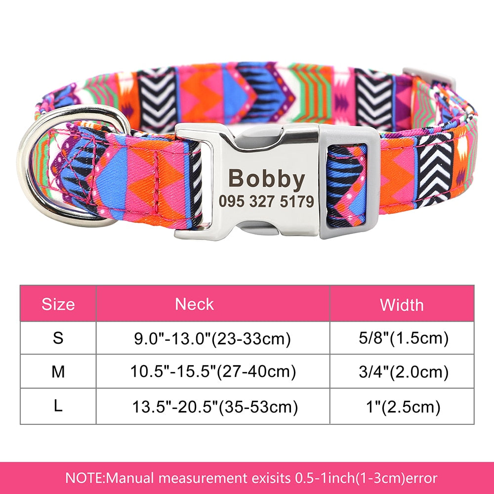 Custom Large Dog Collar