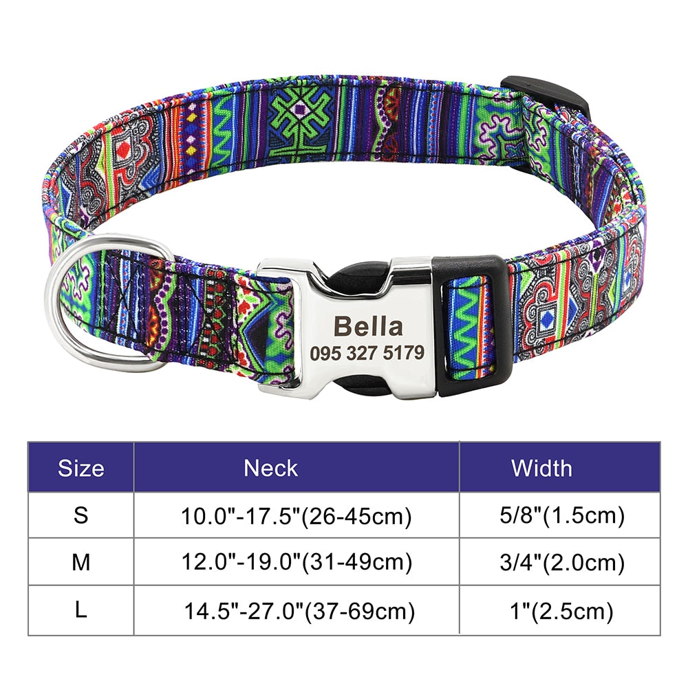 Custom Large Dog Collar