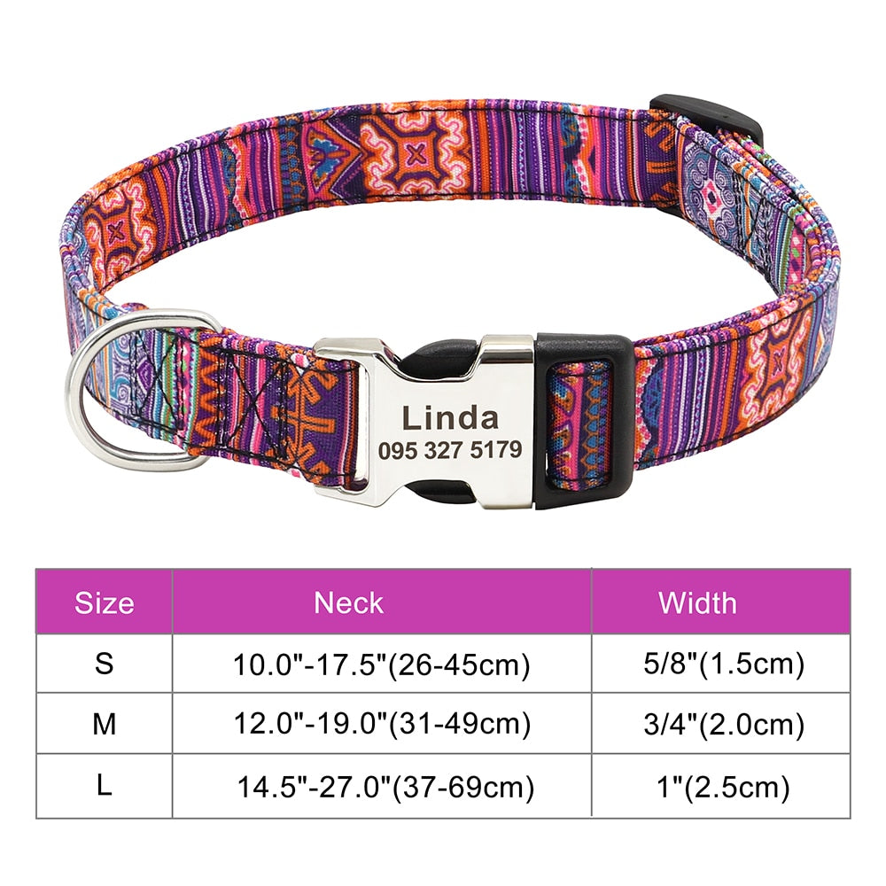 Custom Large Dog Collar