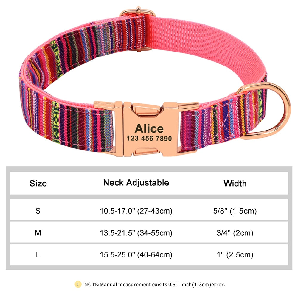 Custom Large Dog Collar