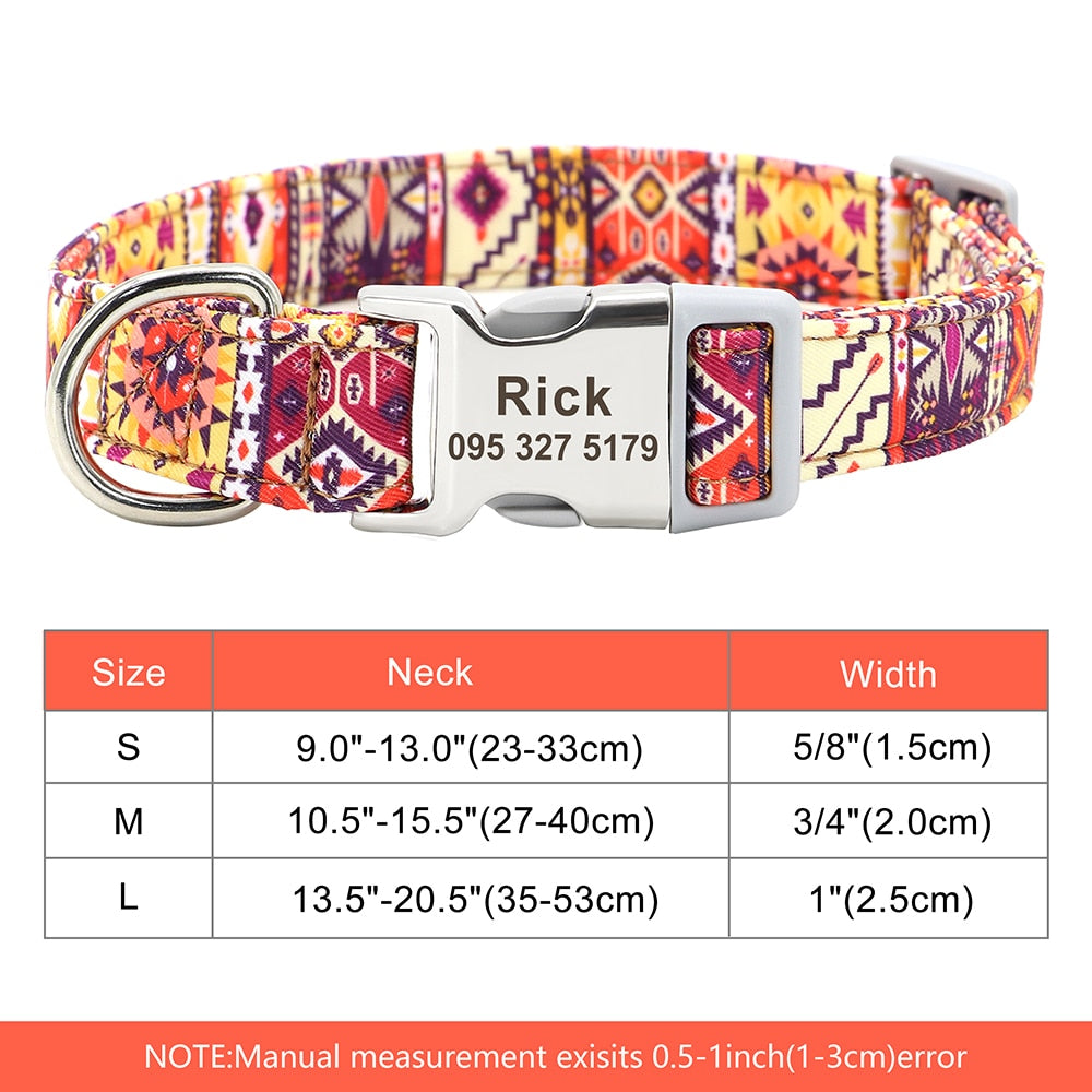 Custom Large Dog Collar