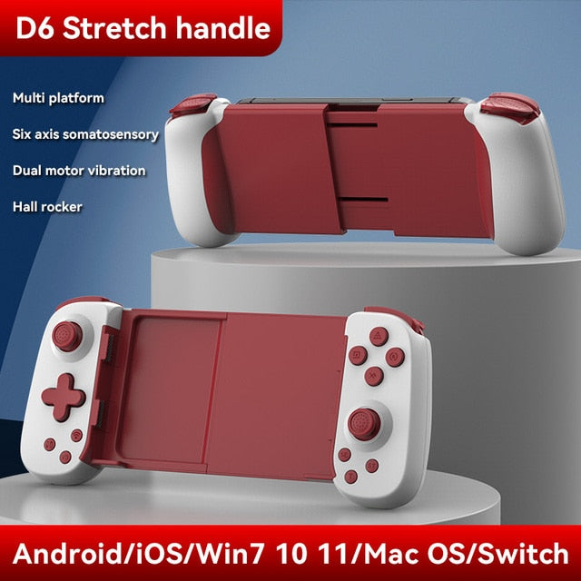 D3/D6/D7 Wireless BT 5.0 Stretchable Game Controller For Phone Android IOS Gamepad Joystick Retractable Gamepad For PS4 Switch