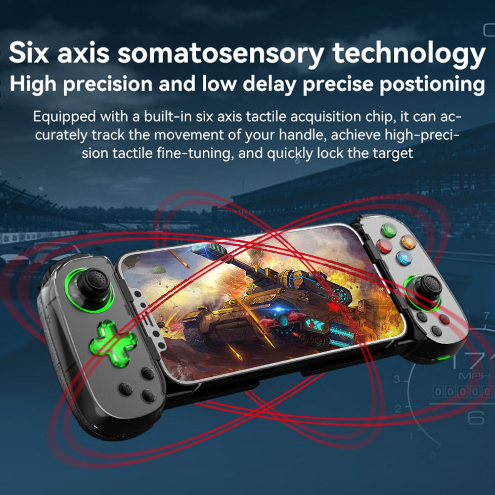 D3/D6/D7 Wireless BT 5.0 Stretchable Game Controller For Phone Android IOS Gamepad Joystick Retractable Gamepad For PS4 Switch