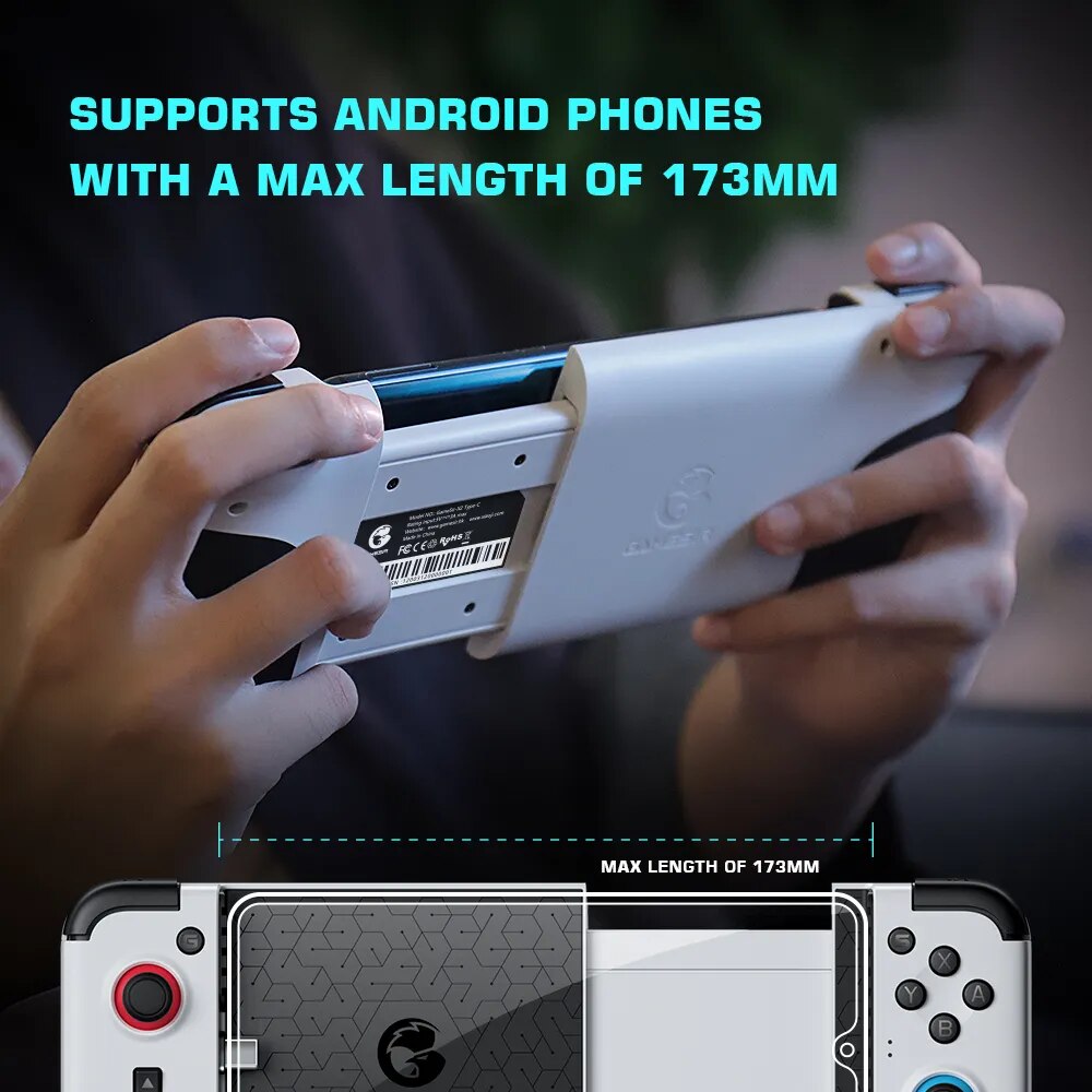 GameSir X2 Type-C Mobile Gamepad Game Controller for Cloud Gaming Xbox Game Pass Ultimate STADIA xCloud GeForce Now Luna Rainway